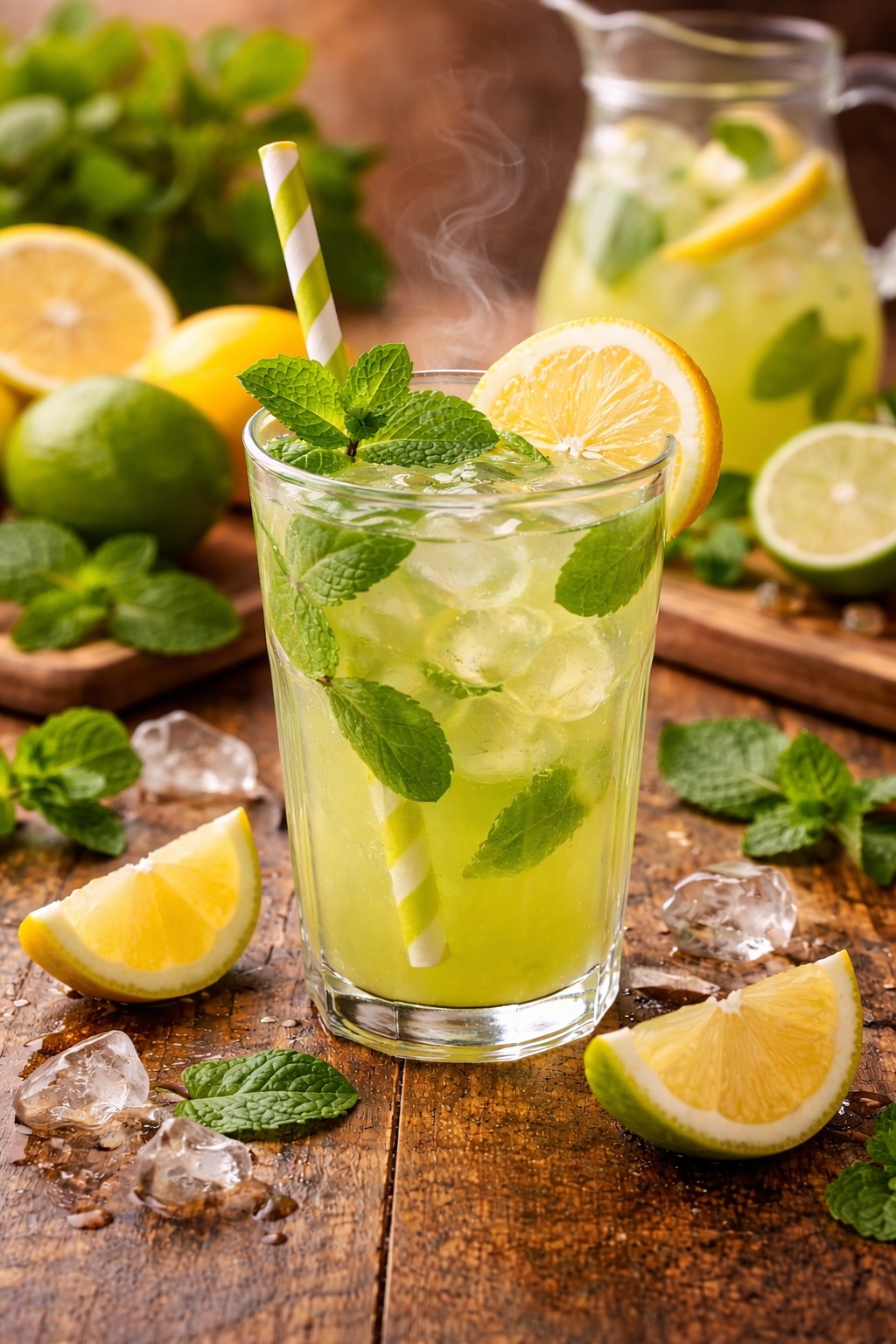 Fresh Lemon/Mint Juice